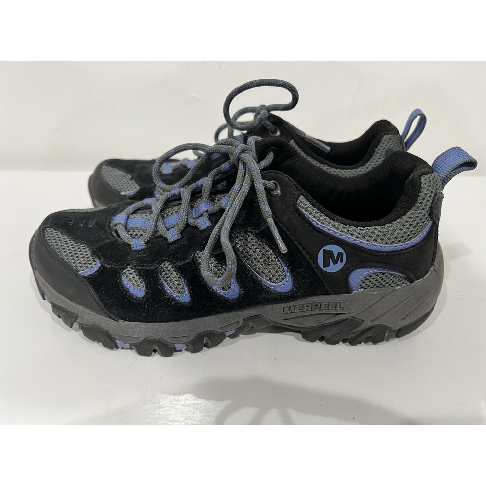 Merrell Hiking Shoes Ridgepass Womens US Size 7 Hiking Trail Shoes Gray Hiking
